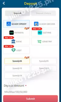 Pagdedeposito sa JILIKO1225