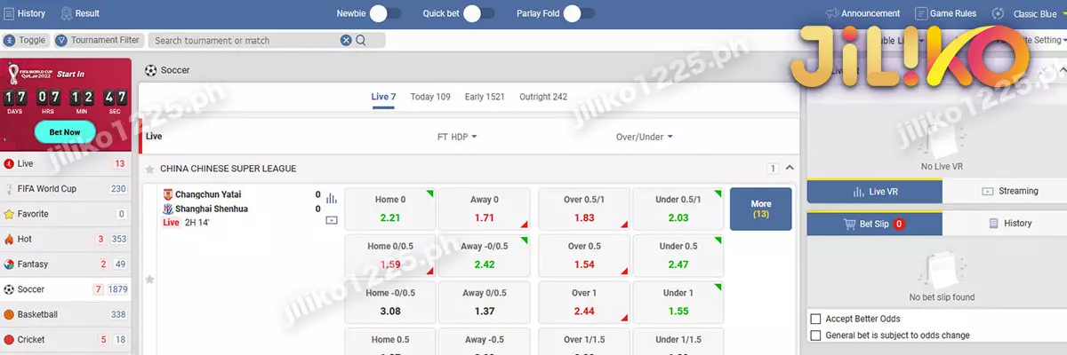 JILIko1225 Sports Betting