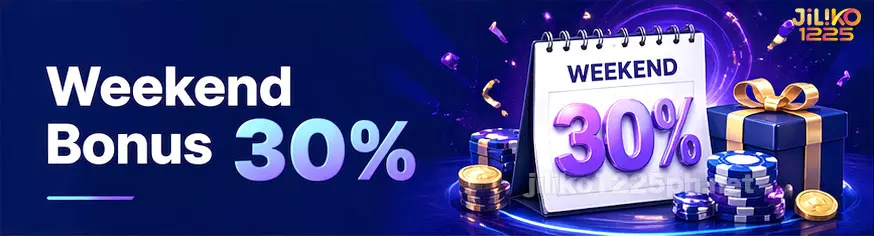 Weekend Bonus 30%

